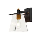 Maxim Lighting Chalet 10312CLBZGLD Bronze/Gold 4W Outdoor Wall Mount