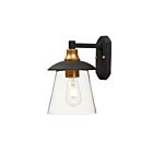 Maxim Lighting Crib 10315CLBZGLD Bronze/Gold 4W Outdoor Wall Mount