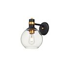 Maxim Lighting Cabin 10318CLBZGLD Bronze/Gold 4W Outdoor Wall Mount