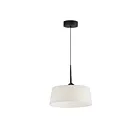 Maxim Lighting 10334WTBK Paramount 1-Light 19.5W Black Pendant