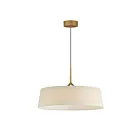 Maxim Lighting 10336OFNAB Paramount 1-Light 31.5W Natural Aged Brass Pendant
