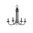 Maxim Lighting 10345OI Logan 5-Lights 300W Oil Rubbed Bronze Pendant