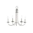 Maxim Lighting 10345SN Logan 5-Lights 300W Satin Nickel Pendant