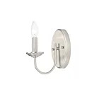 Maxim Lighting Logan 10351SN 1-Light Satin Nickel Wall Sconce
