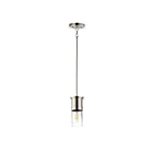 Maxim Lighting 10362CDSN Rexford 1-Light 40W Satin Nickel Pendant