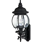 Maxim Lighting Crown Hill 1037BK Black 160W Outdoor Wall Mount