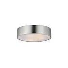 Maxim Lighting 10496WTSN 3-Lights 21W Satin Nickel Flush Mount