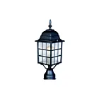Maxim Lighting North Church 1052BK 1-Light 60W Black Outdoor Post Lantern