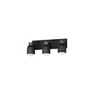 Maxim Lighting 10623LVBK 3-Lights 180W Lava and Black Bath Vanity Light
