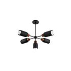 Maxim Lighting 10625LVBK 5-Lights 300W Lava and Black Chandelier