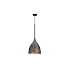 Maxim Lighting 10912BKGLD 1-Light 100W Black and Gold Pendant