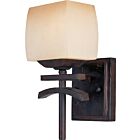 Maxim Lighting Asiana 10996WSRC 1-Light Roasted Chestnut Wall Sconce