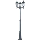 Maxim Lighting Poles 1105BK 3-Lights 180W Black Outdoor Post Lantern