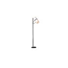Maxim Lighting 11104OFBZAB Oscar 2-Lights 120W Bronze/Antique Brass Incandescent Floor Lamp