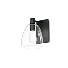 Maxim Lighting Babylon 11111CLBK 1-Light Black Wall Sconce
