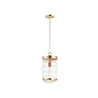 Maxim Lighting 11124CLSBR Newport 1-Light 60W Satin Brass Pendant