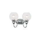 Maxim Lighting Ballord 1112CLPC 2-Lights 60W Polished Chrome Vanity Light