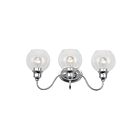 Maxim Lighting Ballord 1113CLPC 3-Lights 60W Polished Chrome Vanity Light