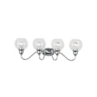 Maxim Lighting Ballord 1114CLPC 4-Lights 60W Polished Chrome Vanity Light