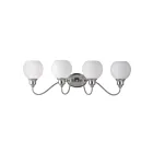 Maxim Lighting Ballord 1114SWSN 4-Lights 60W Satin Nickel Vanity Light
