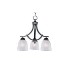 Maxim Lighting 11223FTOI Axis 3-Lights 180W Oil Rubbed Bronze Incandescent Chandelier