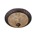 Maxim Lighting 11240SAOI Symphony 2-Lights 60W Oil Rubbed Bronze Flush Mount