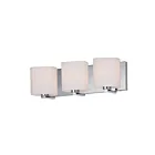 Maxim Lighting Wrap 11253SWPC 3-Lights 60W Polished Chrome Vanity Light