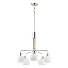 Maxim Lighting 11277SWSN Coraline 5-Lights 300W Satin Nickel Incandescent Chandelier