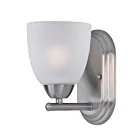 Maxim Lighting Axis 11311FTSN 1-Light 60W Satin Nickel Vanity Light