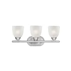 Maxim Lighting Axis 11313FTSN 3-Lights 60W Satin Nickel Vanity Light