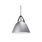 Maxim Lighting 11356BKBP Nordic 1-Light 60W Black/Brushed Platinum Pendant