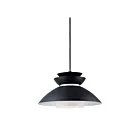 Maxim Lighting 11359WTBK Nordic 1-Light 60W Black Pendant
