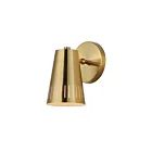 Maxim Lighting Helsinki 11431NAB 1-Light Natural Aged Brass Wall Sconce