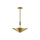 Maxim Lighting 11434NAB Helsinki 2-Lights 120W Natural Aged Brass Pendant