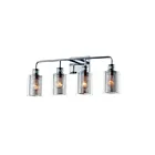 Maxim Lighting Filigree 11534CLPC 4-Lights 240W Polished Chrome Vanity Light