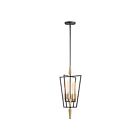 Maxim Lighting 11654BKSBR Wings 4-Lights 240W Black/Satin Brass Pendant