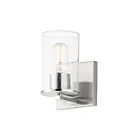 Maxim Lighting Sleek 11841CDSN 1-Light 60W Satin Nickel Vanity Light