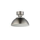 Maxim Lighting 12040SN Dawn 1-Light 60W Satin Nickel Semi-Flush Mount