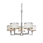 Maxim Lighting 12055WTSN Nexus 5-Lights 300W Satin Nickel Incandescent Chandelier