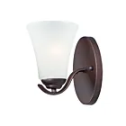 Maxim Lighting Vital 12081FTOI 1-Light 60W Oil Rubbed Bronze Vanity Light
