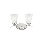 Maxim Lighting Vital 12082FTSN 2-Lights 60W Satin Nickel Vanity Light