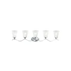 Maxim Lighting Vital 12085FTPC 5-Lights 60W Polished Chrome Vanity Light