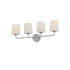 Maxim Lighting Bristol 12094SWSN 4-Lights 60W Satin Nickel Vanity Light