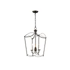 Maxim Lighting 12163CHB Plumette 3-Lights 180W Chestnut Bronze Pendant