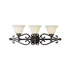 Maxim Lighting Manor 12213FIOI 3-Lights 60W Oil Rubbed Bronze Vanity Light