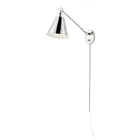 Maxim Lighting Library 12222PN 1-Light Polished Nickel Wall Sconce