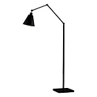 Maxim Lighting 12228BK Library 1-Light 100W Black Incandescent Floor Lamp