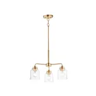 Maxim Lighting 12260CDHR Acadia 3-Lights 180W Heritage Incandescent Chandelier