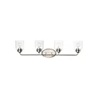 Maxim Lighting Acadia 12264CDSN 4-Lights 60W Satin Nickel Vanity Light