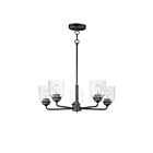Maxim Lighting 12266CDBK Acadia 5-Lights 300W Black Incandescent Chandelier